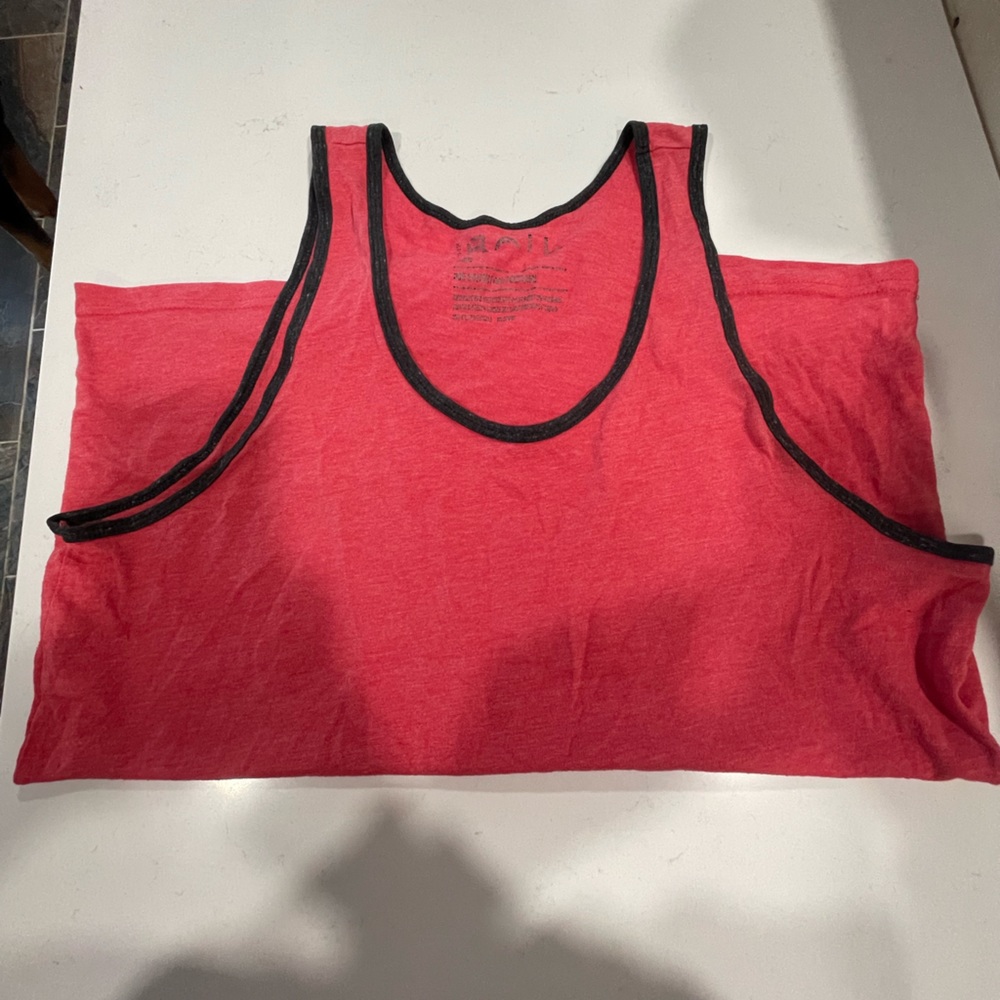 Red tank top